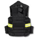Chaleco Reflectante E-VEST Negro Talla L-XL